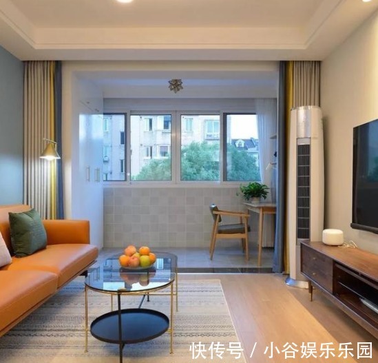 电视柜|77平小家忍不住晒晒，小户型这样装准没错，清爽好看又宽敞明亮