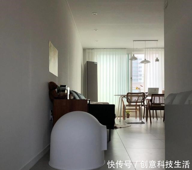 烘干机|她家66㎡，一进门就是3平阳台，厨房巴掌大！入住后太幸福了！