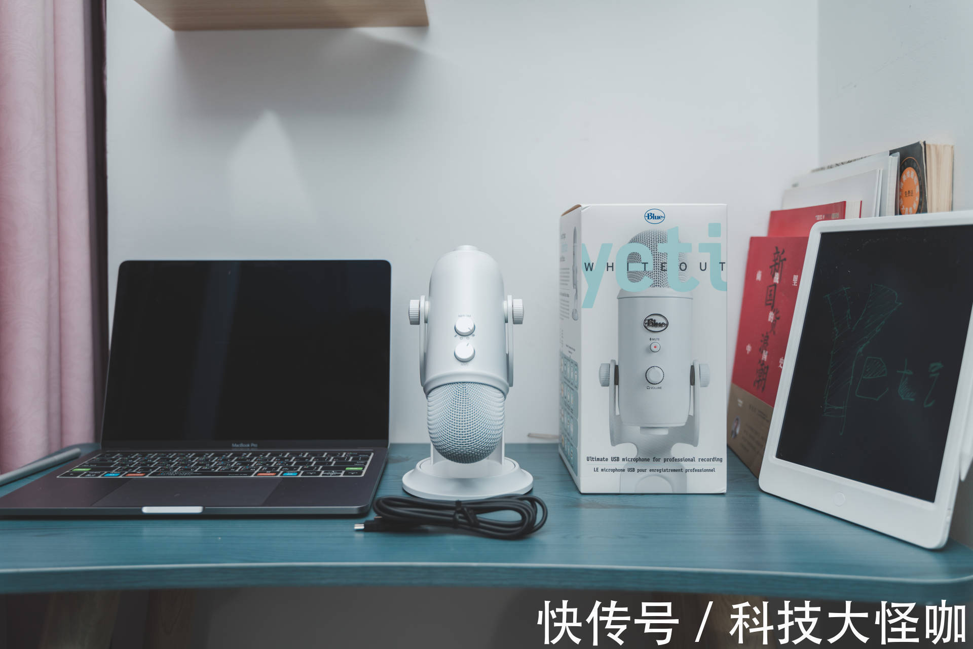 麦克风|罗技Blue Yeti大雪怪直播麦克风,直播间的麦克风的扛把子