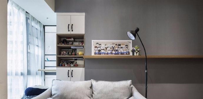 鞋柜|33平米超小户型，巴掌大的地方，厨房、客厅、卧室啥都有