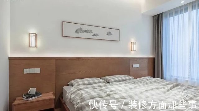 主卧床|122㎡温暖日式风,榻榻米还能这样设计!