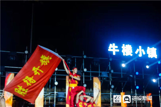 夜游季|组图丨璀璨绽放祝福祖国！宫廷烟花夜游季在牛楼小镇魅力绽放