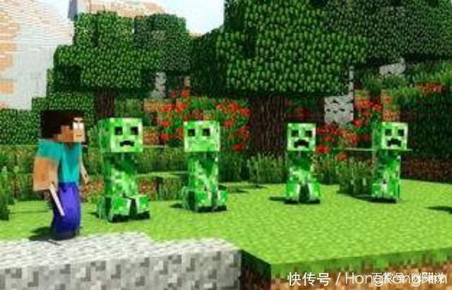 苦力|我的世界:MC中最受玩家喜爱的生物,老玩家:苦力怕了解下?