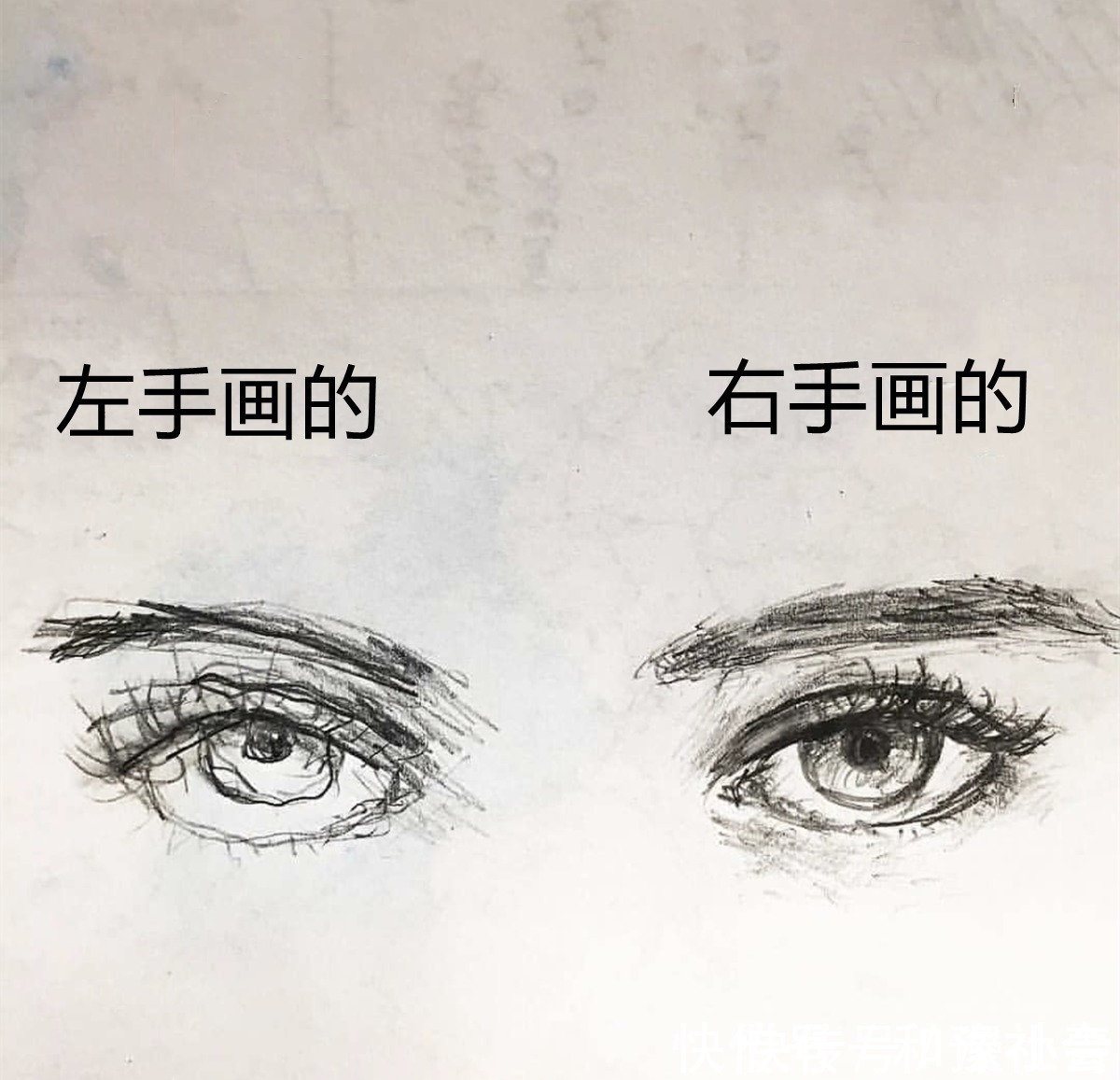 绘画！画师左右手开工，向人展示付出就有收获，网友：我连左手都比不过