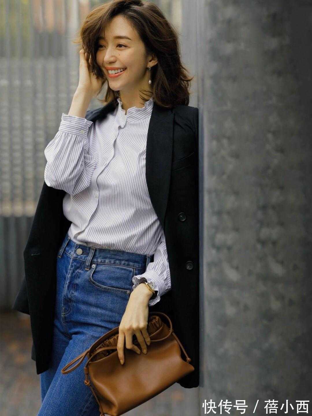 单品 日系博主“大女人风”如何打造?原来只靠这一件单品,百搭还显瘦