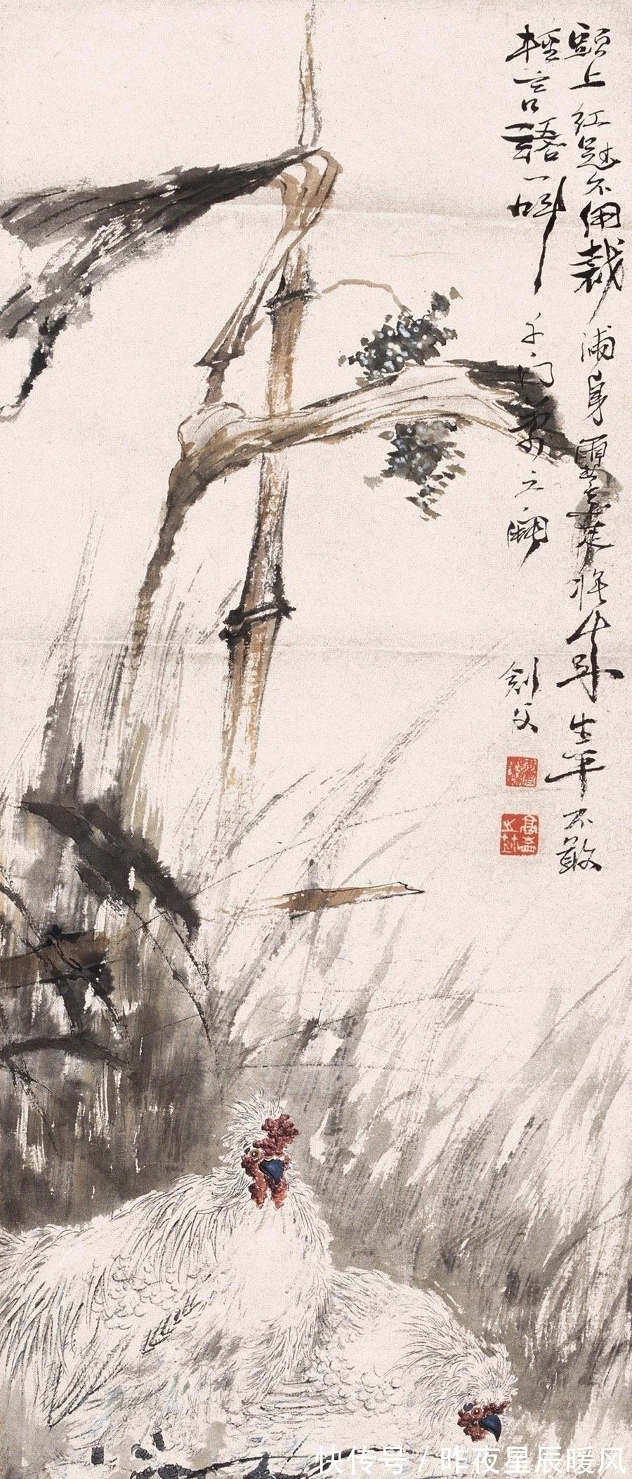 中国画#近现代中国画的先驱者之一|高剑父8张精品花鸟画