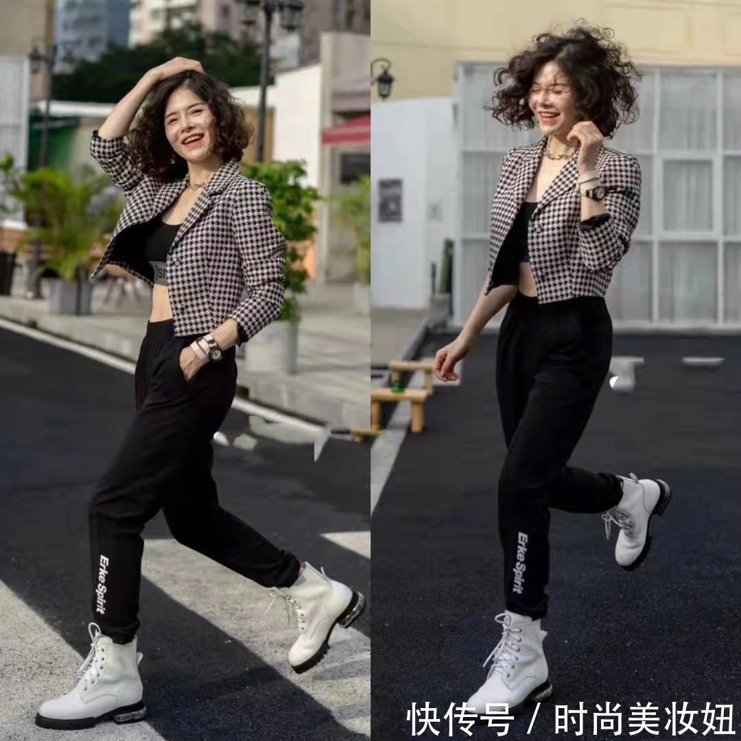 中年|40岁别穿得太老套，学这位中年＂姐姐＂的穿搭术，洋气又减龄