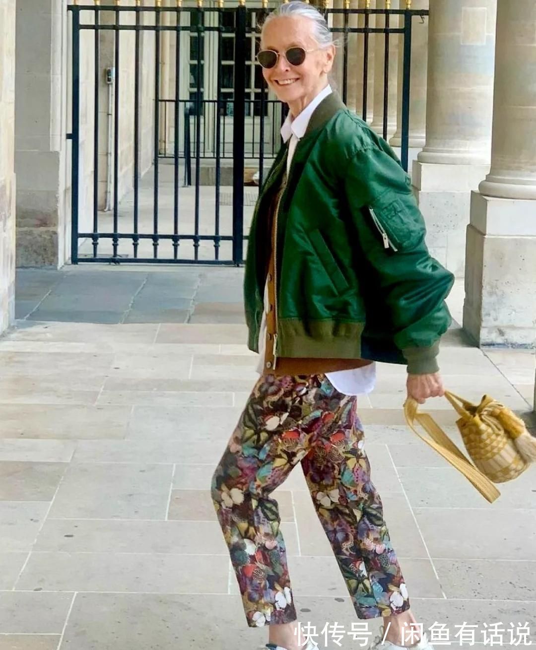 老太太|等我老了才不要穿“奶奶装”,学69岁法国老太太这样穿,优雅老去