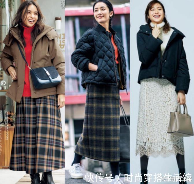短款|降温后,羽绒服不用买太多,有这几款就够了,聪明的女人早穿上了
