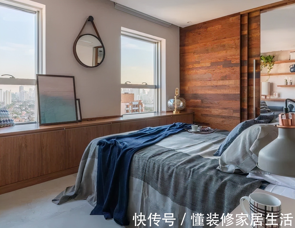 装修|房子买得好,装修没烦恼,80㎡不大,简约装修越看越舒适,减压