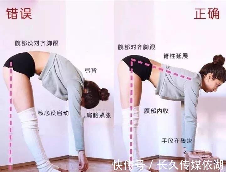 n瑜伽站立前屈最重要的不是手抓脚,而是转动骨盆!
