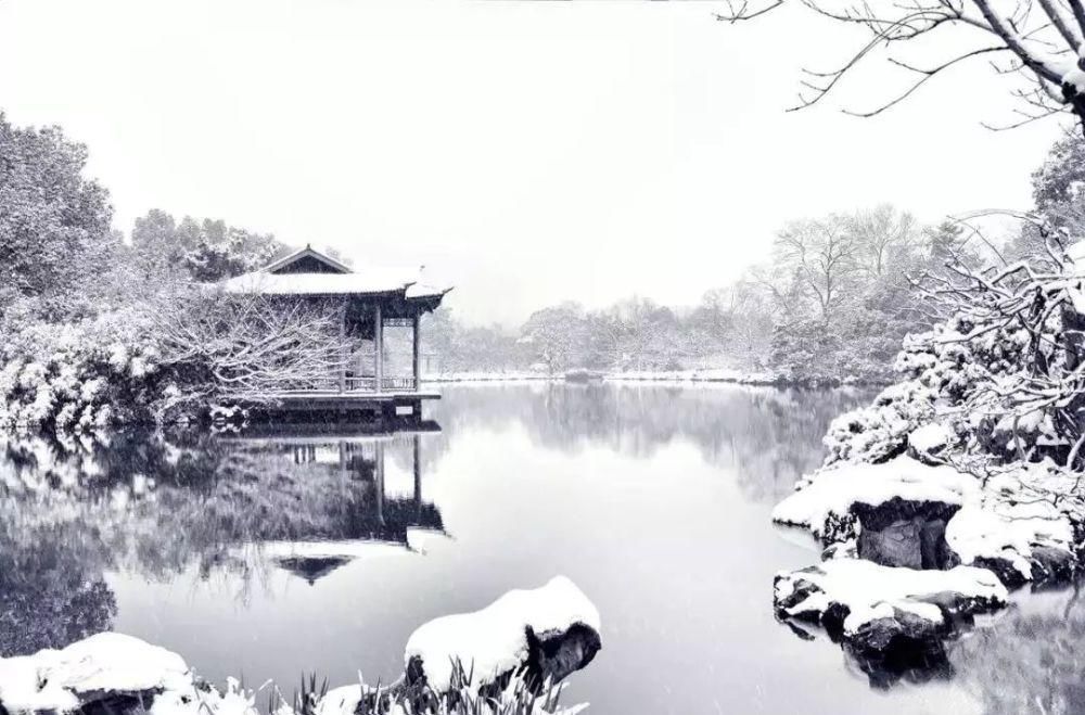 一场薄雪，勾勒出古风古韵大美中国