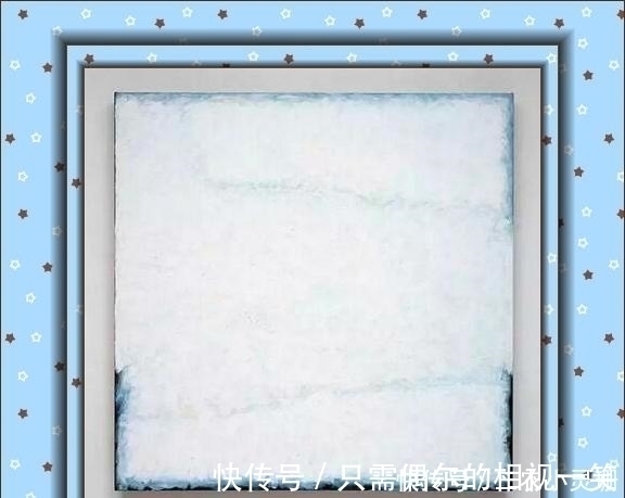 极简主义$一幅空白油画值1亿!网友:什么也没有!专家:从画框边看,值了