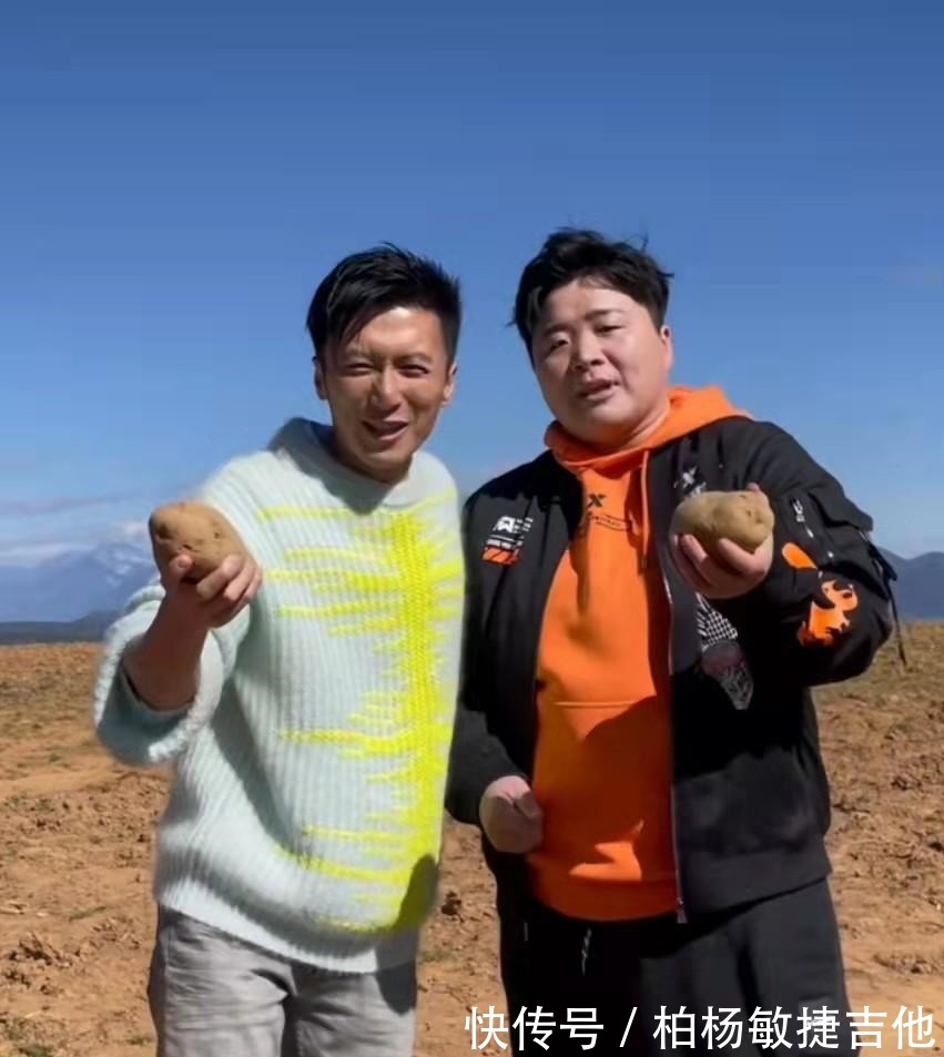 谢霆锋拜师奥运冠军,与巩立姣合体投铅球,大汗淋漓消耗体力