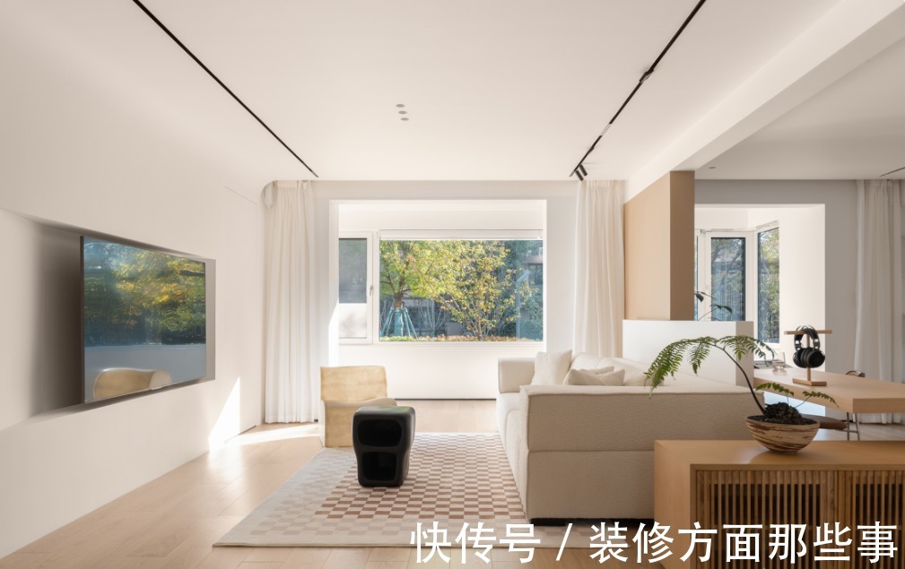 客厅|140㎡超高颜值开放式客厅+书房,美如画!不看会后悔系列~