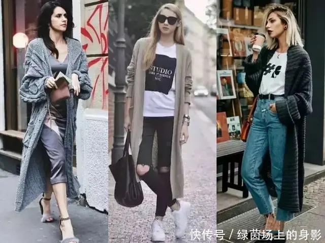 风衣|“风衣”不受宠了，今年开始流行“奶奶衫+裤子”，你穿对了吗