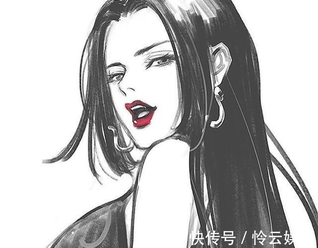 路飞|海贼王头像分享,女帝回眸百媚生,索隆柔化后仍然具有杀气