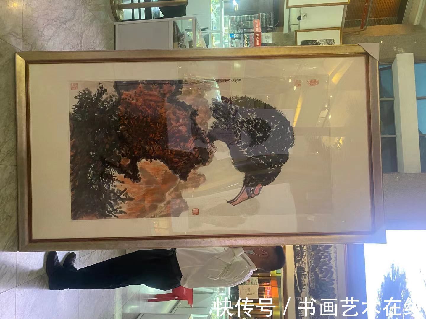 大师|取材灵活博采众长 独具风格——国画家、画鹰大家、指墨画艺术大师朱祖国