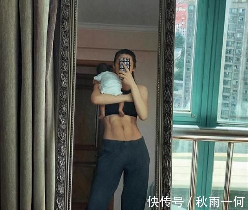 马甲线|怀孕8个月,马甲线清晰可见,分娩后身体立即恢复,却被网友骂惨