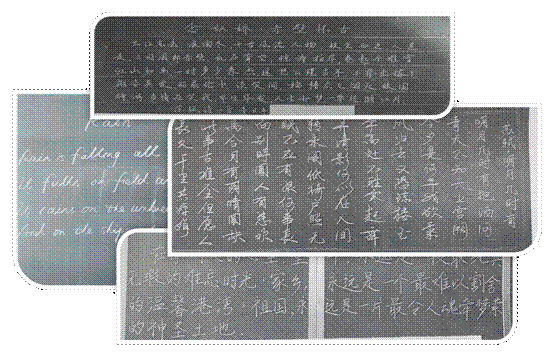 教师|兰州理工大学附中开展教师基本功“三笔字”书法比赛