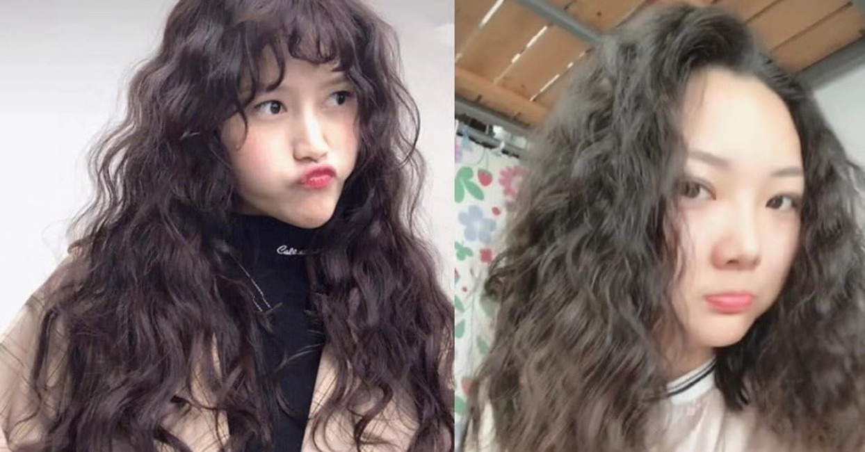 女生 想象中的发型VS实际中的发型,看完对比照后,且烫且珍惜!