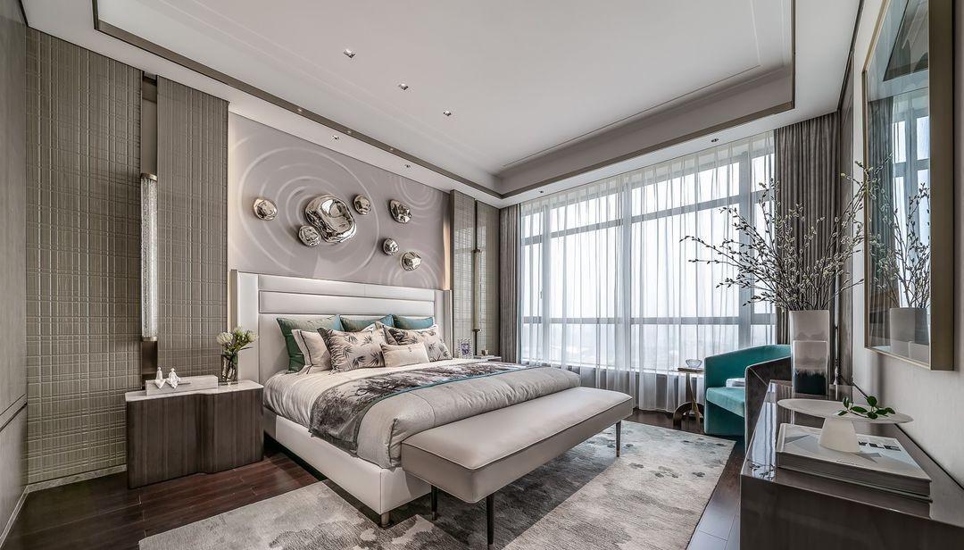 李文伟|240平大平层结构,用艺术诠释空间,为业主打造灵魂的栖息之所