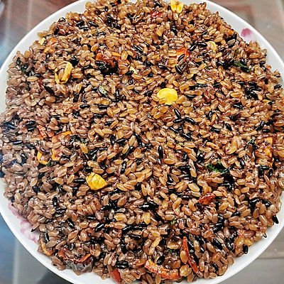 莲子|红糖糯米饭