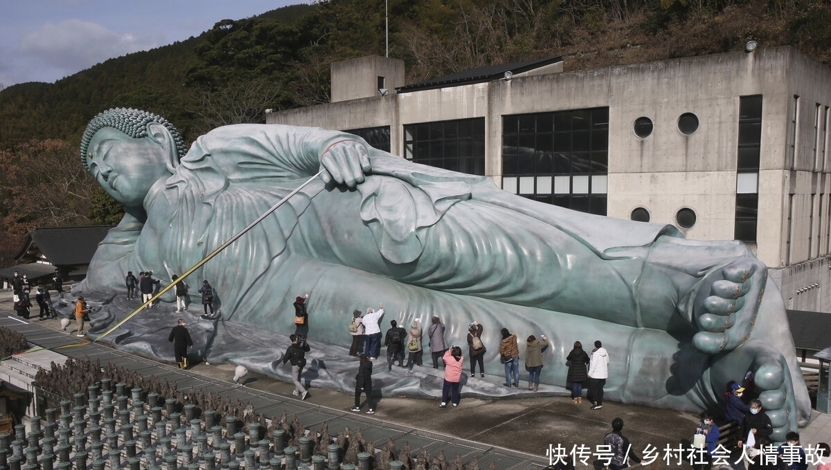 世界最大青铜卧佛,辞旧迎新大扫除