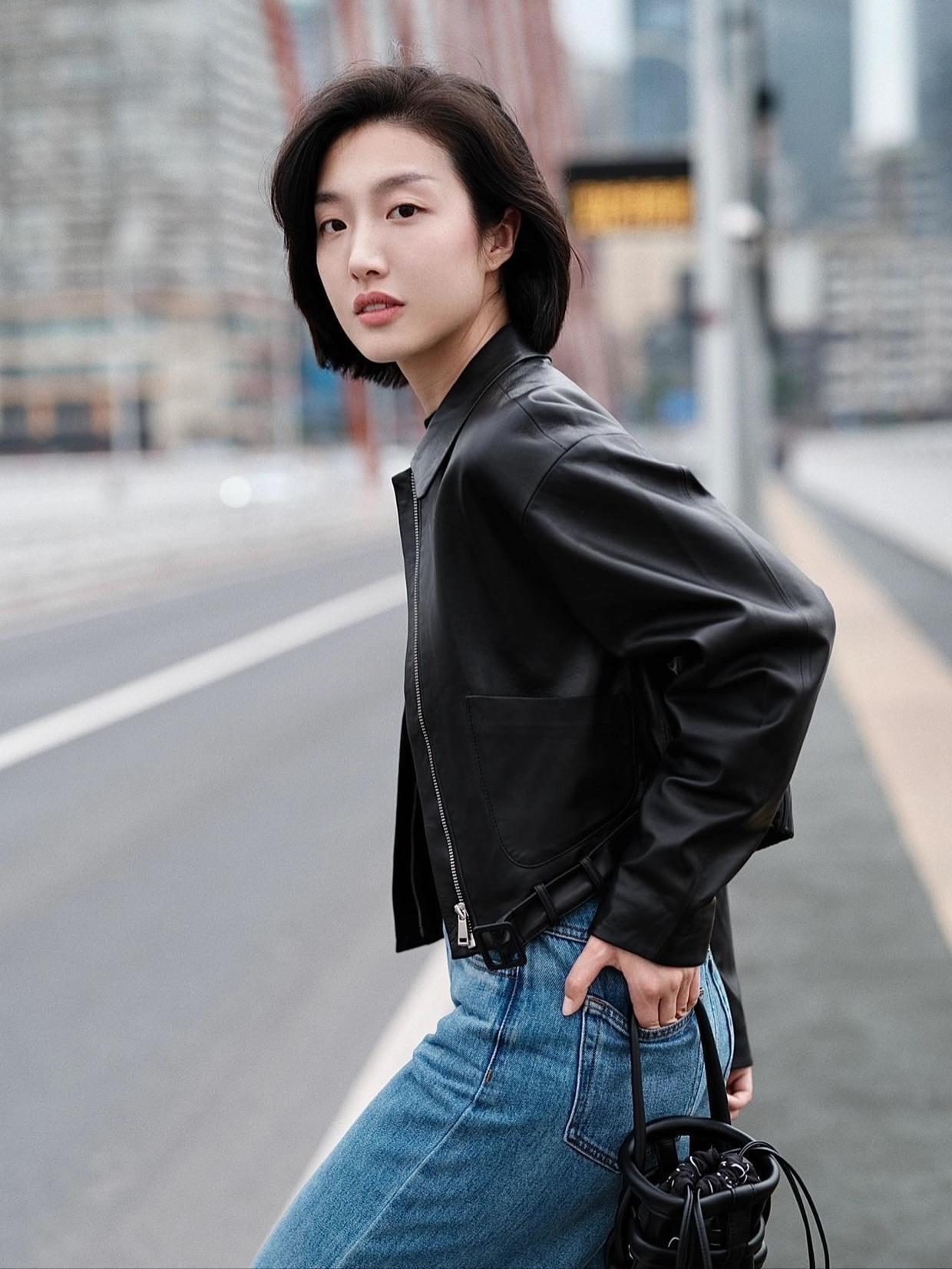 百搭 冬天怎么穿帅气又有格调?试试这些洒脱的皮衣吧,气场全开又百搭