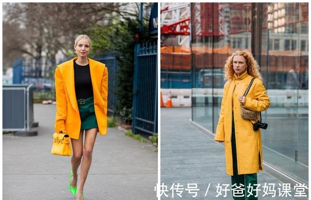 色彩 黑白灰不流行了,双色搭配更显高级,就连白色也能穿出新鲜感!