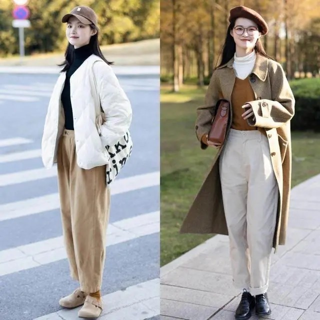 优雅感 优雅女人的衣柜里少不了一条“牛奶裤”,好看又好穿