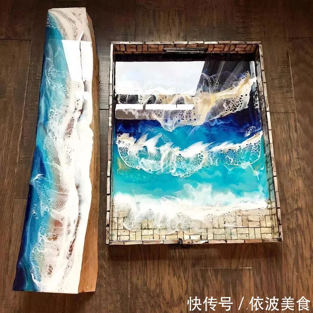 夏威夷&从没学过美术的她,用简单粗暴技法画画,让她成为了百万富豪