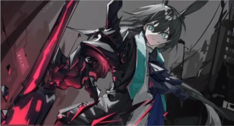  米娅|54张步骤图，带你绘制一个帅气的伪厚涂阿米娅