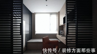百叶|160㎡现代简约风,木饰面+黑色百叶,通透高级有气质!
