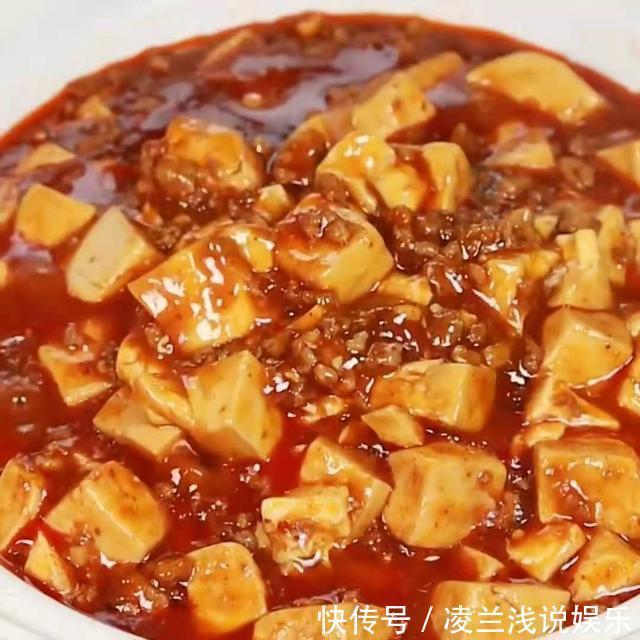 麻婆豆腐|美食推荐：豆腐猪血，土豆炒五花肉，香辣凉拌土豆片，麻婆豆腐