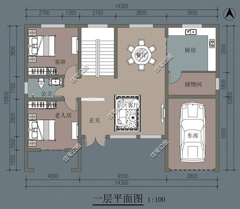 占地尺寸|精选8套中式别墅这才是新农村自建房该有的样子，谁不心动