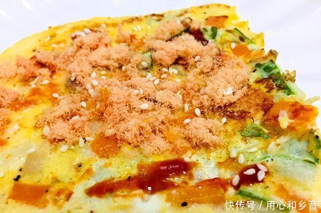 倍儿|5分钟搞定营养早餐,鸡蛋南瓜肉松,倍儿好吃!