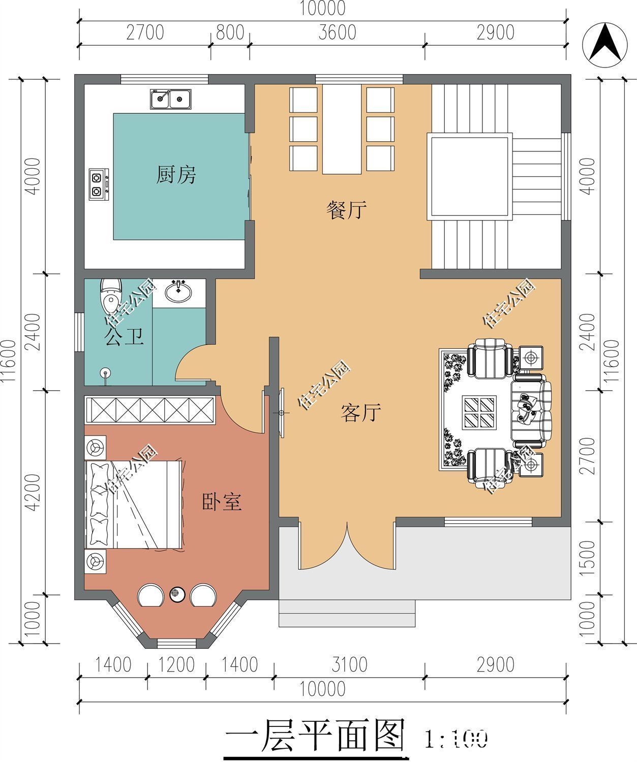 建筑|还在因宅基地小而烦恼？来看看这十套图纸，小天地也有大精彩