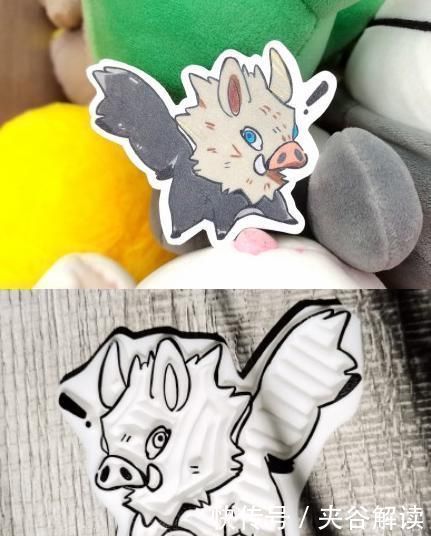 刻刀|大佬用橡皮刻《鬼灭之刃》,印出来神还原,橡皮章到底是什么?