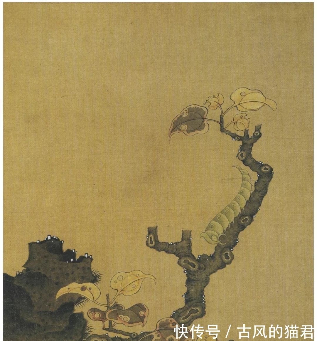 花鸟&陈洪绶的山水画、花鸟画也是当家绝活,与人物画比较,毫无逊色!