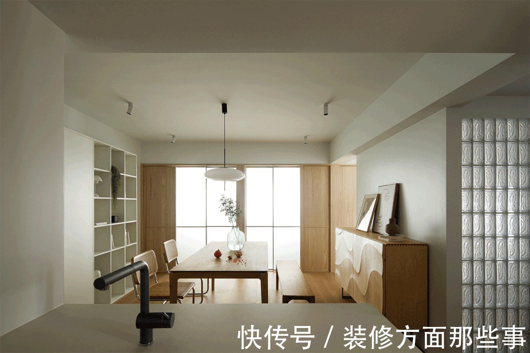 日式|108平现代风三居，打造温暖有爱五口之家