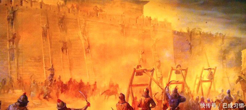 攻下|蒙古人强大的攻城战术, 每当城池被攻下后, 这里很快就变成死城!