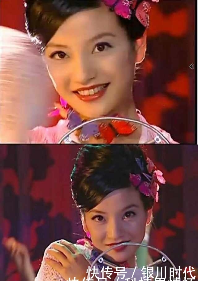 蝴蝶头饰很好看~9,《满场飞圆舞曲》赵薇身穿这套白色旗袍搭黑色流苏