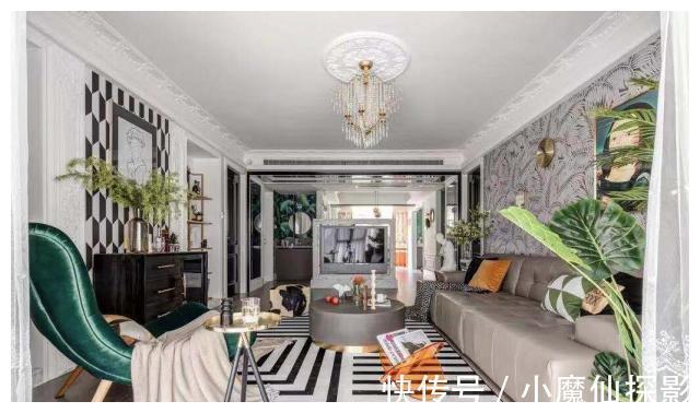 漂亮|她家真的太漂亮了,一进门就被这复古风情迷住了,晒晒全屋