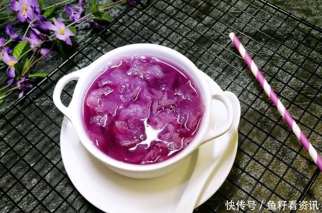 营养物质|紫薯和“它”天生一对,坚持一周喝3次,美白淡斑,皮肤白皙水润