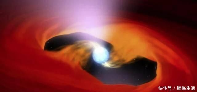 天文学家 每秒转动401次的中子星,距离地球11000光年,它在疯狂吞噬恒星