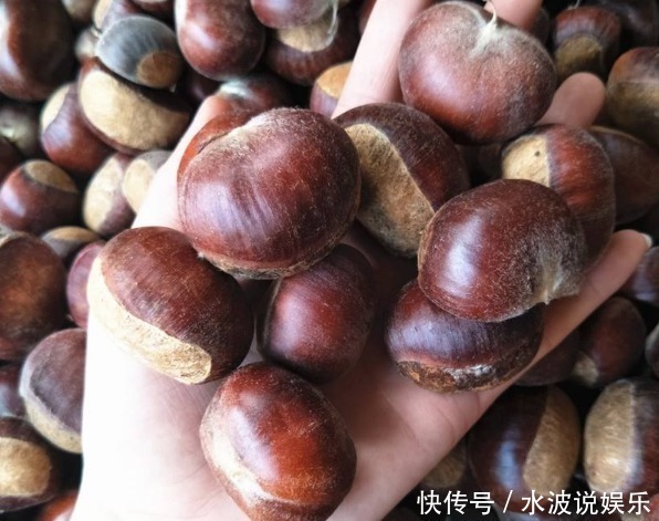 剥板栗有窍门,学会1个好方法,5分钟剥一盘,光滑完整手指不痛