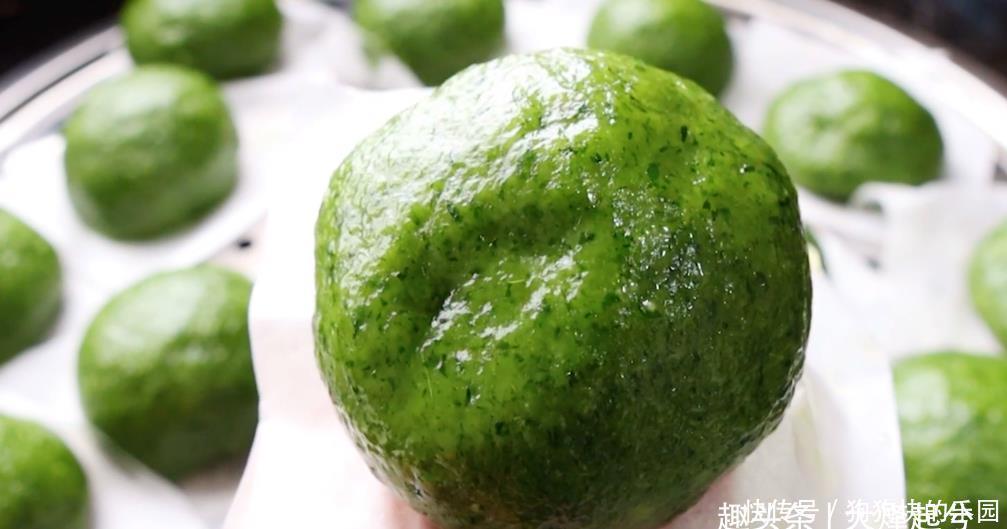 艾草泥|艾草全身都是宝,简单一做,翠绿Q弹,软糯鲜香,好吃营养又解馋