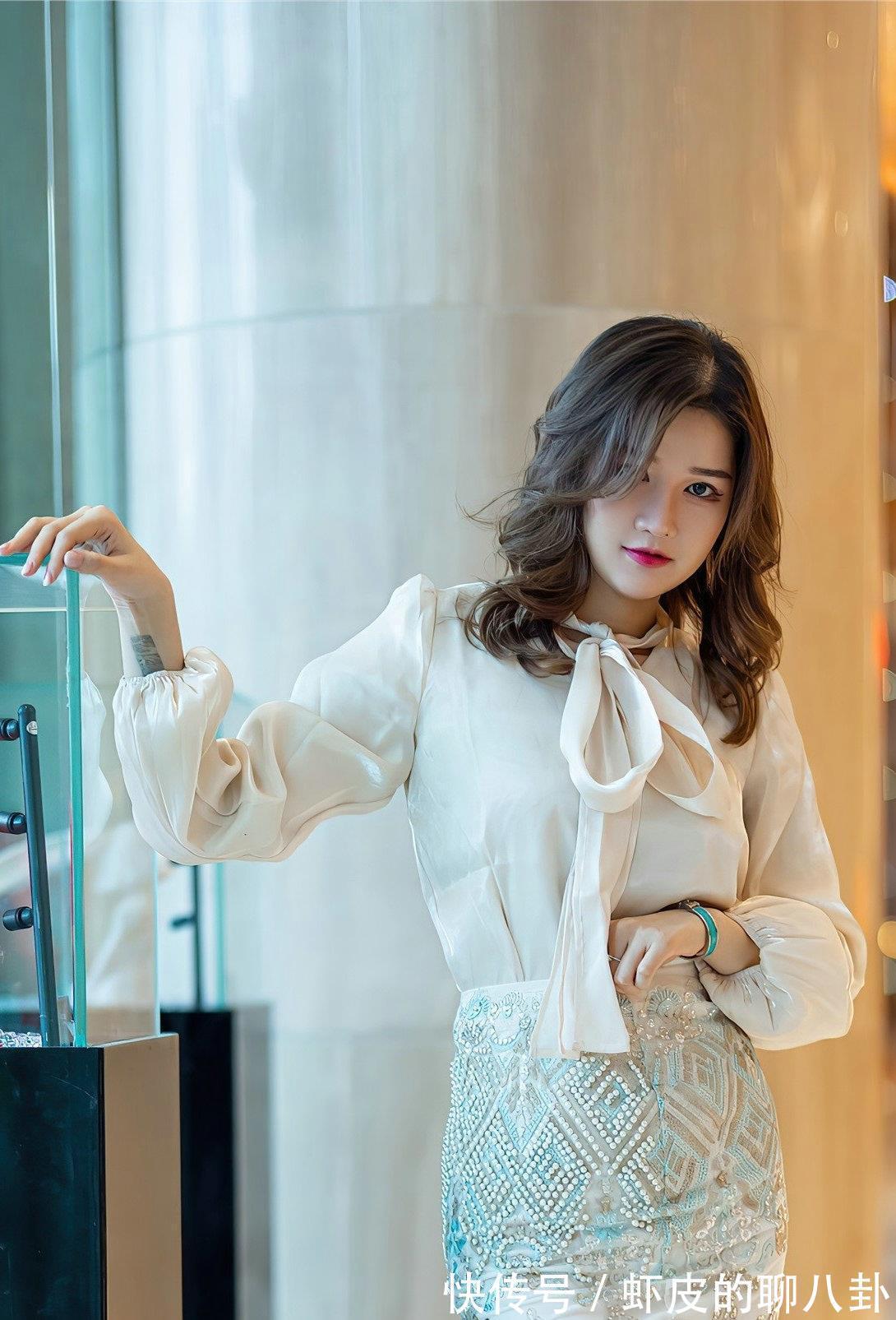 知性|雪纺衫温柔知性，不管是上班族还是学生党都非常适合穿