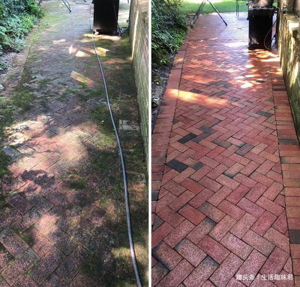 10多张强力清洁对比照片，展示清洁后的效果